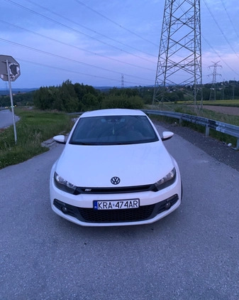 Volkswagen Scirocco cena 32999 przebieg: 181949, rok produkcji 2008 z Skawina małe 137